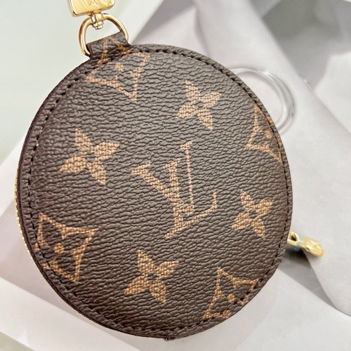 Louis Vuitton Womens Bags Wallets Coin Purse Luxury Brand Louis Vuitton Porto Moneron M80864 Vivienne 2021 Holiday with Original Box
