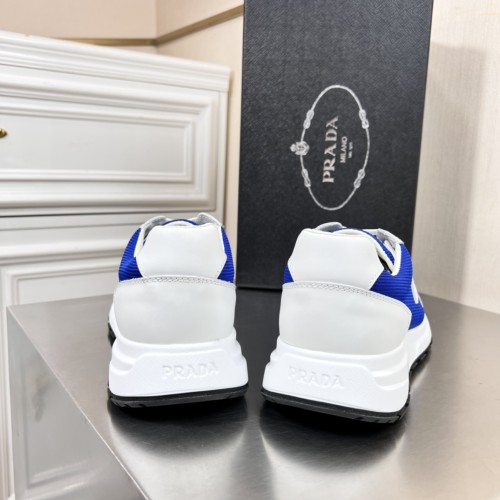 Prada Mens Shoes Casual Luxury Brand Breathable Sneakers with Original Box