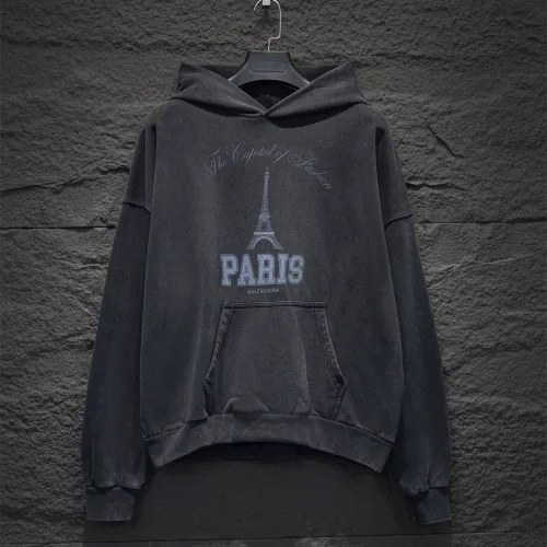 Balenciaga Womens Mens Long Sleeve Hoodie Sweatshirt Luxury Brand Mens Hoodies   