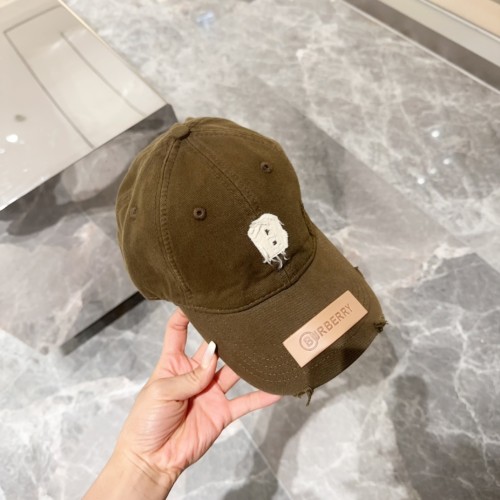 Burberry Womens Mens Cap Baseball Hat Luxury Brand with Original Box  