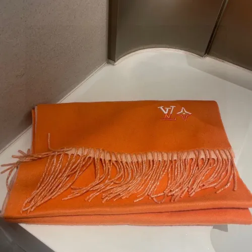 Louis Vuitton Scarves Men Womens Fashion Scarf with Original Box   