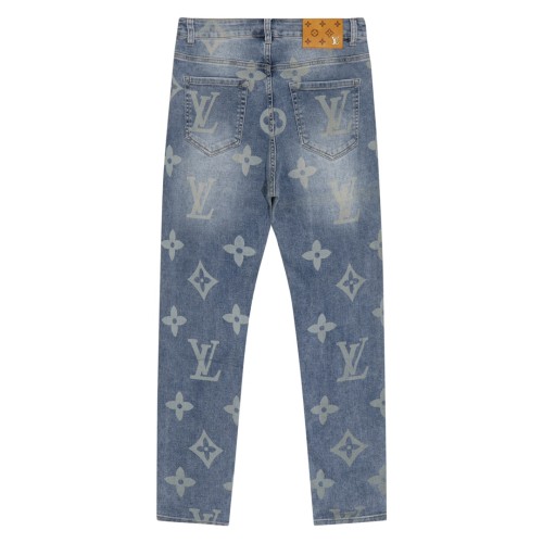 Louis Vuitton Luxury Brand Women Mens Pant Jeans   
