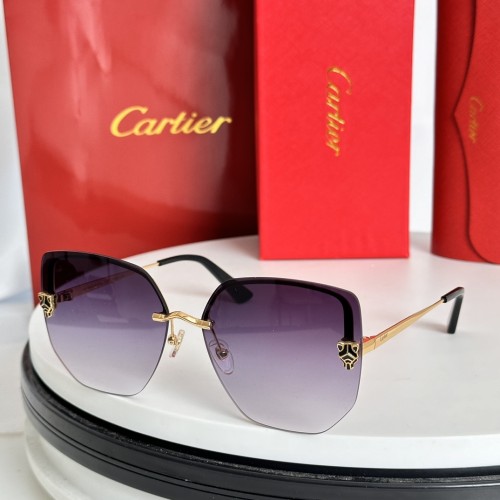 Cartier Sunglasses Luxury Brand Men Womens Sunglasses with Original Box  CT0432S