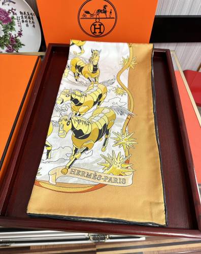 Hermes Scarves Womens Fashion Scarf Shawl 044