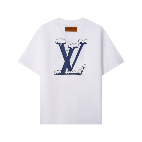 Louis Vuitton Luxury Brand Men Womens Short Sleeve T-Shirt   