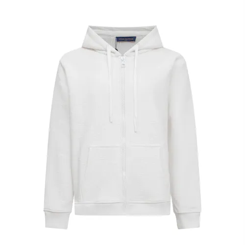 Louis Vuitton Men Womens Coat Jacket Luxury Brand Mens Zip HoodieTop Quality   