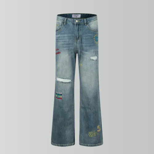 Chanel Luxury Brand Womens Pant Jeans   