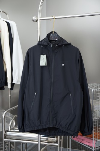 Balenciaga Men Womens Jackets Coat Luxury Brand Men Zip Hoodie Jacket Top Quality   