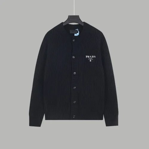 Prada Cardigan Men Womens Sweater Luxury Brand Womens Knitwear Top Quality   