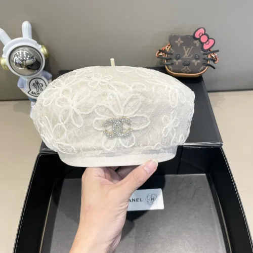 Chanel Womens Hats Luxury Brand Beret Hat with Original Box  