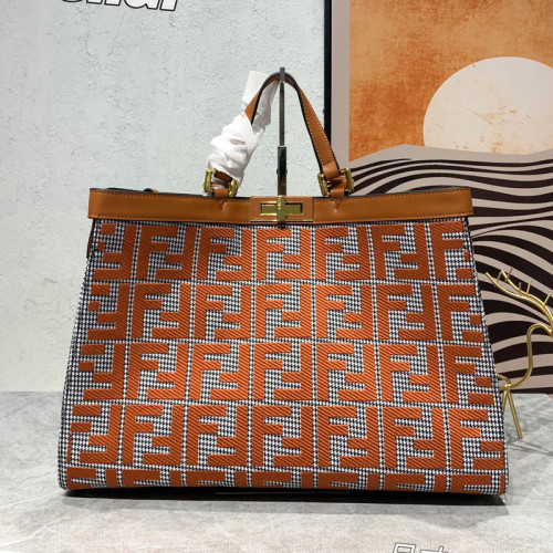 Fendi Womens Bag Shoulder Bags Luxury Brand PEEKABOO X-TOTE Fashion Bags for Women without Original Box  