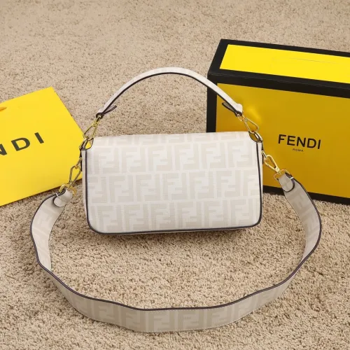 Fendi Womens Bag Shoulder Bags Luxury Brand Baguette bag Fashion Bags for Women with Original Box 8BR600A72VF1AQA