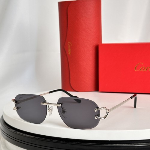 Cartier Sunglasses Luxury Brand Men Womens Sunglasses with Original Box  CT0468S