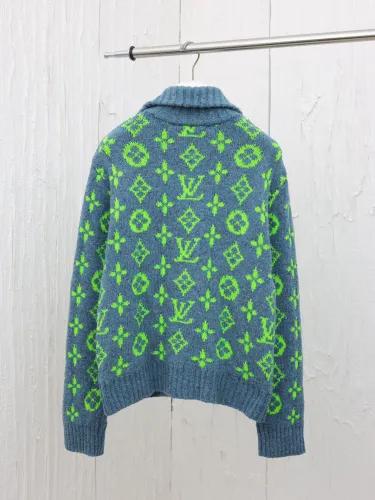Louis Vuitton Men Womens Sweater Knitwear Luxury Brand Mens Knit Cardigan Top Quality   