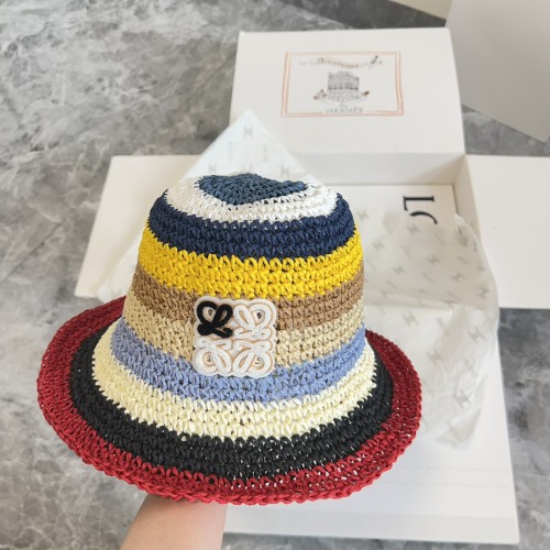 Loewe Womens Bucket Hat Luxury Brand Design Loewe Hats with Original Box  