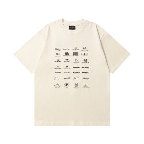 Balenciaga Luxury Brand Women Mens Short Sleeve T-Shirt   