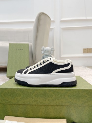 Gucci Womens Shoes Sneakers Luxury Brand Women's GG sneaker in Original GG with Original Box  