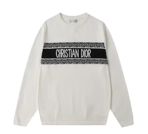 Dior Men Womens Sweater Luxury Brand Mens Knitwear Top Quality   