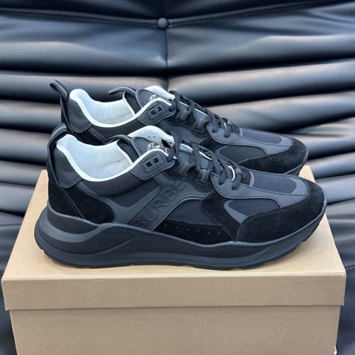 Burberry Men Shoes Fashion Sneakers Luxury Brand Vintage Cotton Sneaker with Original Box Whatsapp 