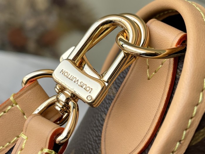 Louis Vuitton Womens Bags Luxury Brand DIANE M45985 Monogram coated canvas with Original Box