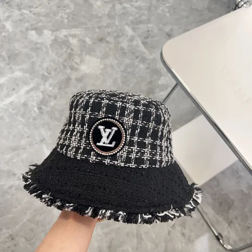 Louis Vuitton Womens Cap Bucket Hat Luxury Brand with Original Box  
