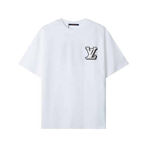 Louis Vuitton Luxury Brand Men Womens Short Sleeve T-Shirt   