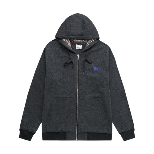 Burberry Womens Mens Sweatshirt Luxury Brand Mens Zip Hoodie   