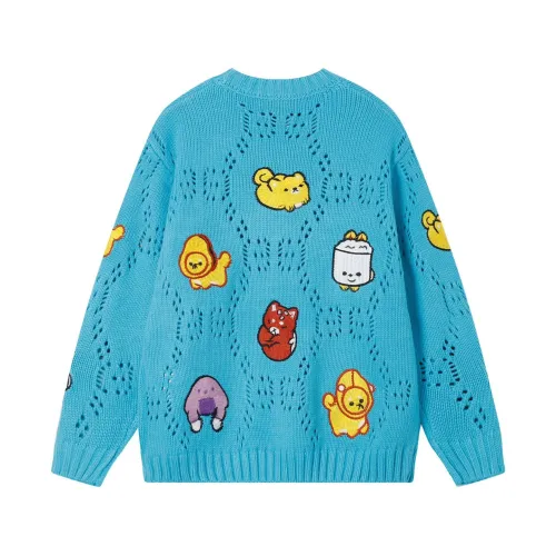 Gucci x Kawaii Men Womens Knit Sweatshirt Luxury Brand Womens Knitwear Top Quality   