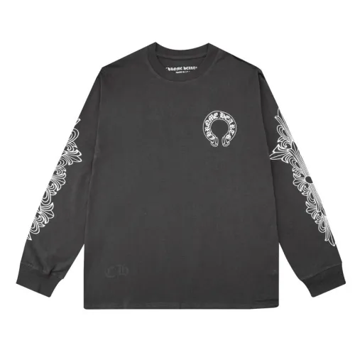 Chrome Hearts Womens Mens Sweatshirts Long Sleeve for Autumn Winter Luxury Brand Mens Hoodie   