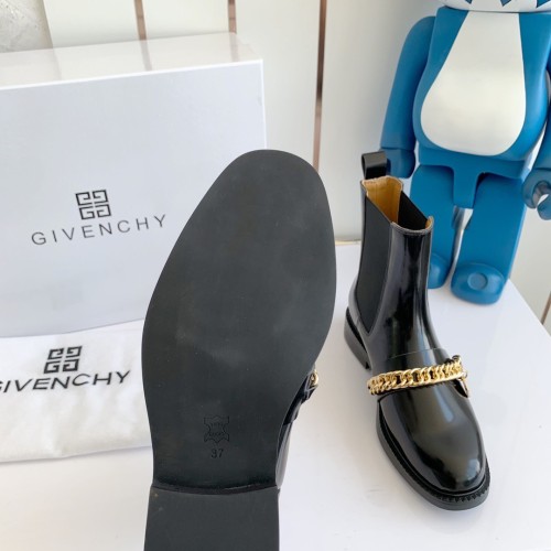 Givenchy Womens Shoes Boots Fashion Type Luxury Brand GIVENCHY BOOTS IN LEATHER with Original Box