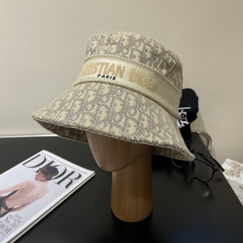 Dior Men Womens Bucket Hat Luxury Brand Design Dior Cap with Original Box  