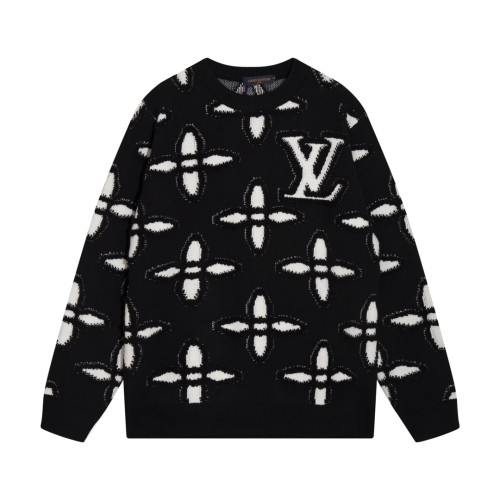 Louis Vuitton Mens Sweater Knitwear Luxury Brand Mens Sweaters Top Quality   