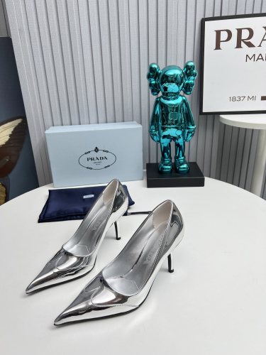 Prada Womens Shoes Sandals Casual Luxury Brand Pumps 8cm Heel with Original Box Whatsapp 