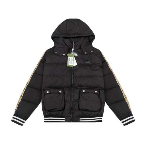 Gucci Men Womens Coat Luxury Brand Mens Hoodie Down Jacket Top Quality   