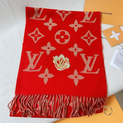 Louis Vuitton Scarves Men Womens Fashion Scarf with Original Box   