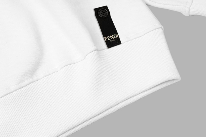 Fendi Womens Mens Sweatshirt Luxury Brand Mens Sweatshirts   
