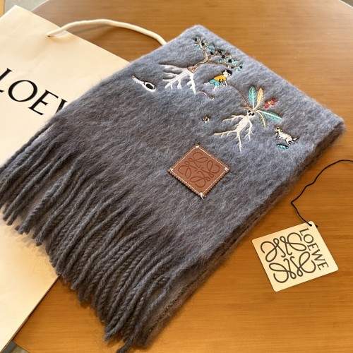 Loewe Scarves Men Womens Fashion Scarf 045