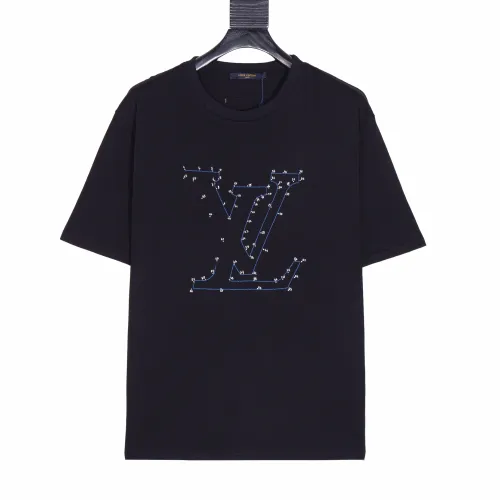 Louis Vuitton Luxury Brand Men Womens Short Sleeve T-Shirt   