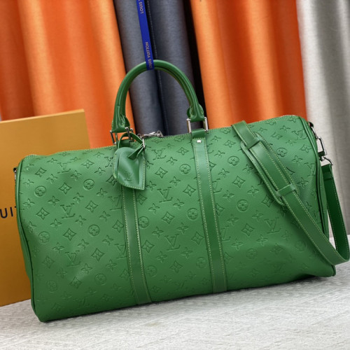 Louis Vuitton Womens and Mens Unisex Bags Luxury Brand LV Keepall Bandoulière 50 Fashion Design Travel Bag