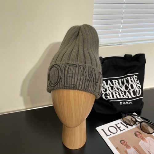 Loewe Womens Knit Hat Luxury Brand Design Loewe Hats with Original Box  