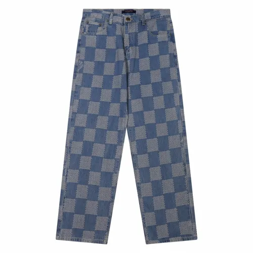 Louis Vuitton Luxury Brand Women Mens Pant Jeans   