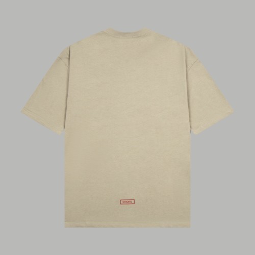 Chanel Luxury Brand Women Mens Short Sleeve T-Shirt   