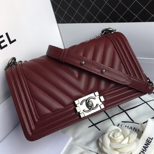 Chanel Womens Bags Crossbody Bag Luxury Brand Le Boy Chanel Handbag with Original Box