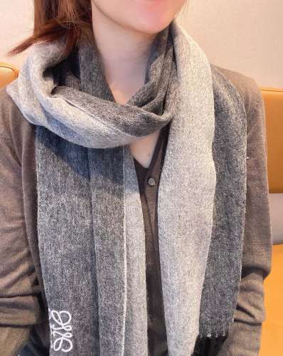 Loewe Scarves Men Womens Fashion Scarf 096