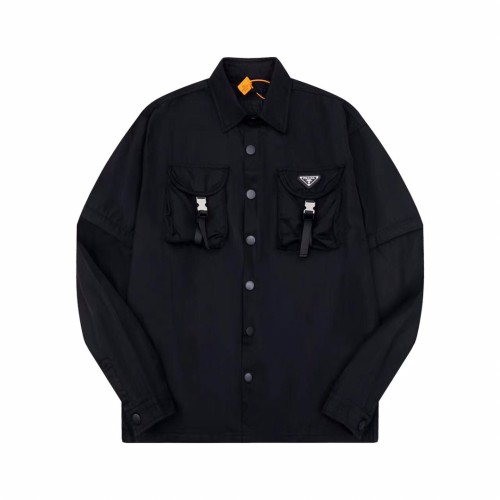 Prada Men Womens Coat Jacket Luxury Brand Womens Jackets Top Quality   