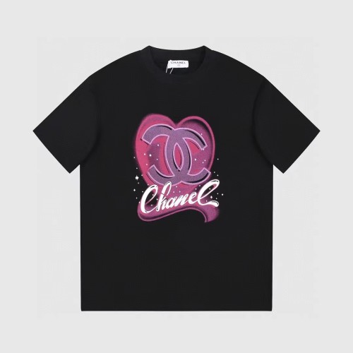 Chanel Luxury Brand Women Mens Short Sleeve T-Shirt   