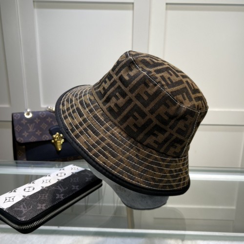 Fendi Men Womens Bucket Hat Luxury Brand Design Fendi Cap with Original Box  