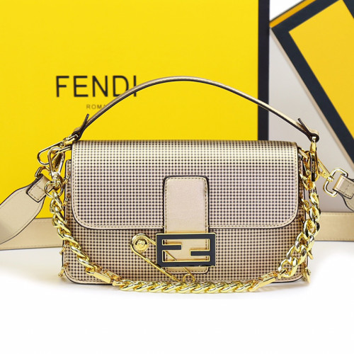 Fendi Womens Bag Shoulder Bags Luxury Brand Baguette bag Fashion Bags for Women with Original Box 8BR600A72VF1AQA