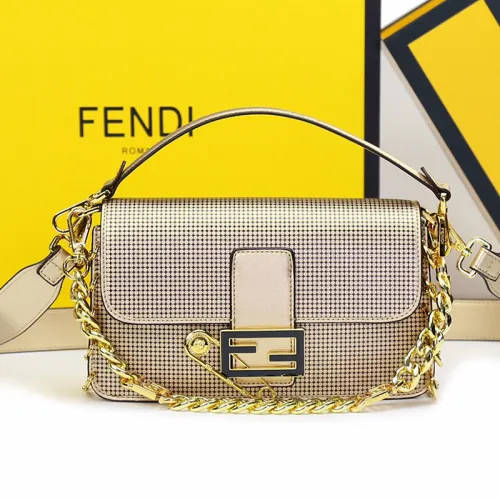 Fendi Womens Bag Shoulder Bags Luxury Brand Baguette bag Fashion Bags for Women with Original Box 8BR600A72VF1AQA