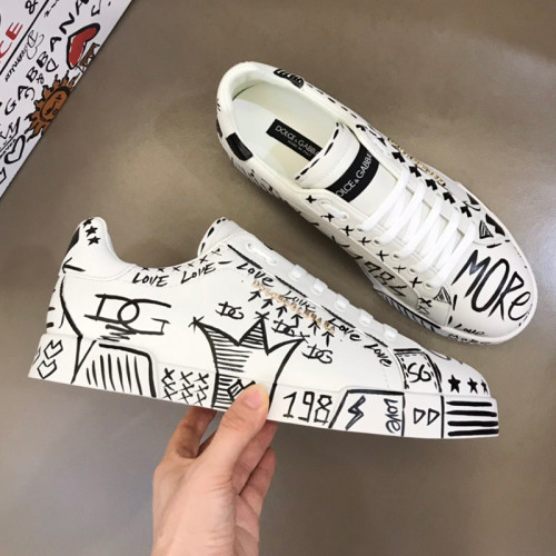 Dolce&Gabbana Men Shoes Sneakers Luxury Brand Casual Shoes for Men with Original Box